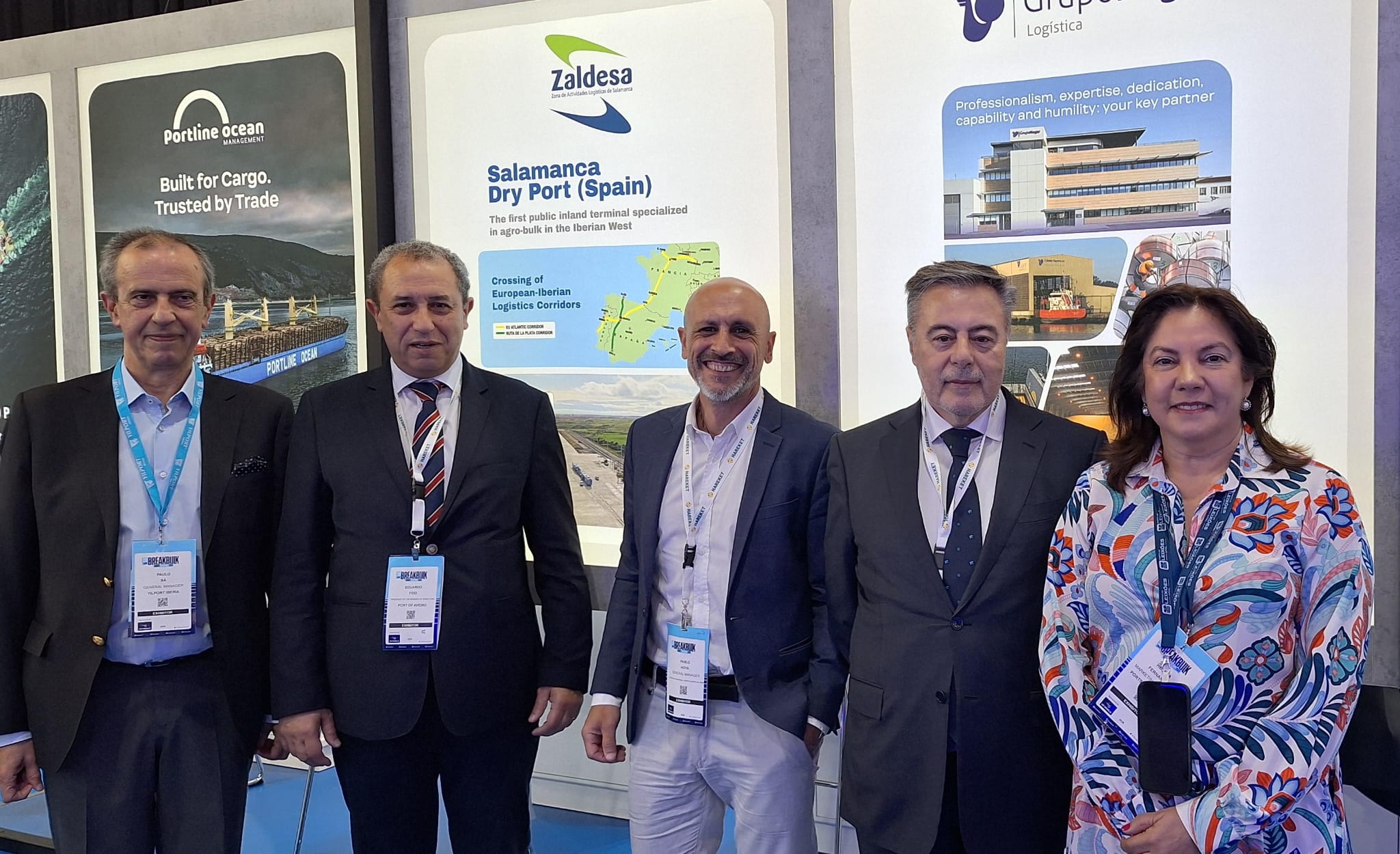 ZALDESA concluye su participación en Breakbulk Europe 2025 posicionando el Puerto Seco de Salamanca como nodo logístico internacional